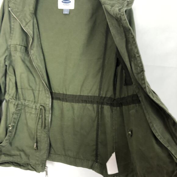 Old Navy Women's Full Zip Utility Twill Jacket S - Picture 11 of 14